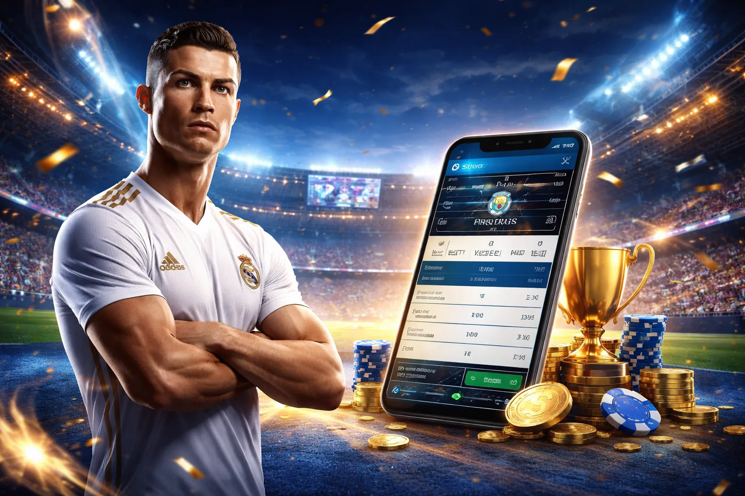 Hình nền ứng dụng 1xBet và Melbet